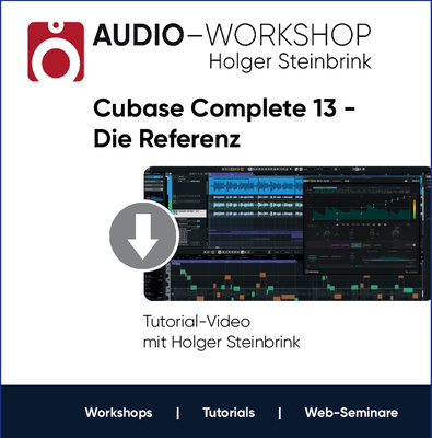 Audio Workshop Cubase Complete 13 - Referencinis studijos mokomasis vaizdo įrašas