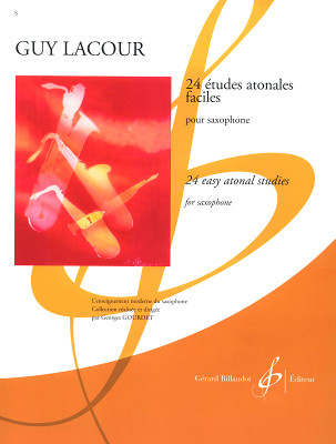 Editions Billaudot Etudes Atonales Faciles Sax literatūra pažengusiems saksofonui