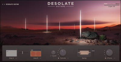 e-instruments Desolate Guitars virtualūs instrumentai ir samplai