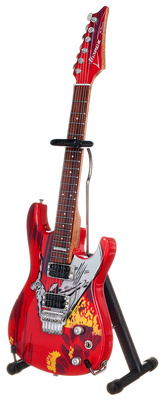 Axe Heaven Joe Satriani Signature Silver miniatiūrinė gitara