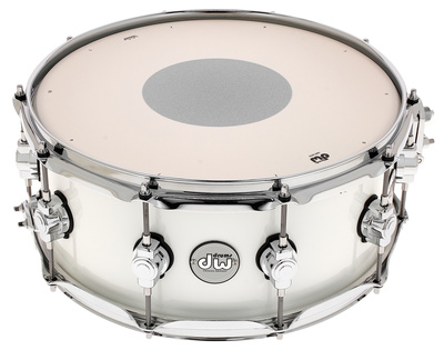 DW 14"x06" Design White Gloss SD medinis snare būgnas  