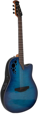 Ovation CE44P-BLFL-G Elite roundback akustinė gitara