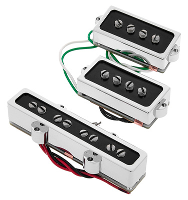 Fender Cobalt Chrome P/J Bass bosinės gitaros garso nuėmėjų komplektas
