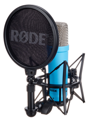 Rode NT1 Signature Blue didelės diafragmos mikrofonas