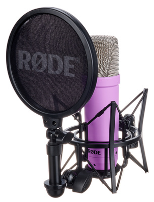 Rode NT1 Signature Purple didelės diafragmos mikrofonas