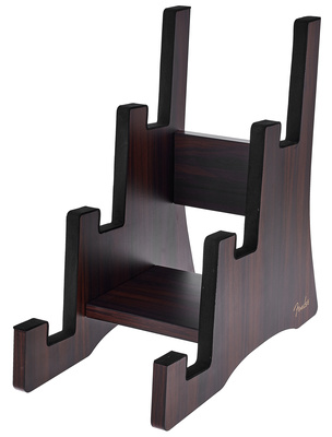 Fender Wooden 3-Tier gitara stovas