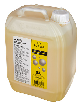Eurolite UV Bubble Fluid 5l yellow burbulų skystis