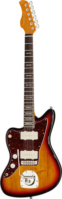 Larry Carlton J5 3-Tone Sunburst LH elektrinė gitara