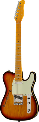 Larry Carlton T7TV 3-Tone Sunburst T tipo elektrinė gitara