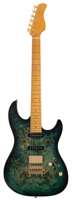 Larry Carlton S10 HSS Transparent Green
