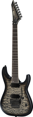 ESP LTD M-1007B QM Charcoal Burst elektrinė 7-stygė gitara