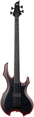 ESP LTD FL-4 Black Red Burst Satin bosinė gitara