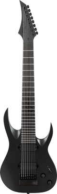 Solar Guitars A1.8SVART aštuoniastygė elektrinė gitara