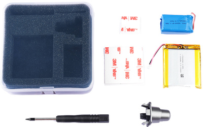 XVive U4 Battery Kit (BU4) belaidė sistema gitarai ir bosinei gitarai