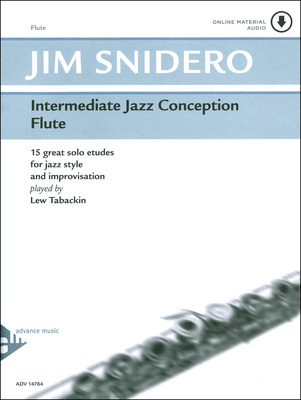 Advance Music Intermed Jazz Conception Flute kūriniai fleitai