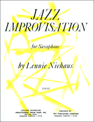 Try Publishing Company Jazz Improvisation Saxophone pažengusio lygio saksofono literatūra