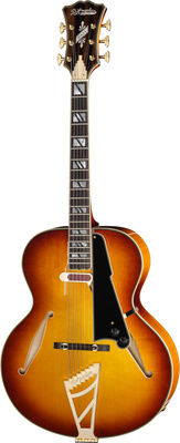 DAngelico Excel Style B Dark Iced Tea džiazinė gitara