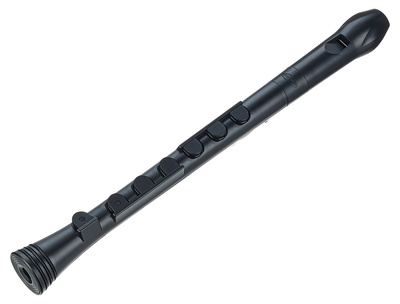 Nuvo Recorder+ Baroque juoda barokinė sopraninė fleita