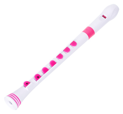 Nuvo Recorder+ Baroque balta-rožinė barokinė sopraninė fleita
