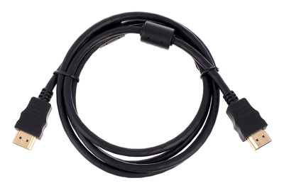 the sssnake HDMI 2.0 Cable 1.5m Gold vaizdo laidas  