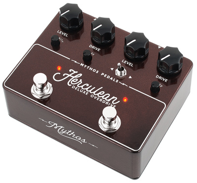 Mythos Pedals Herculean Dual Overdrive distortion pedalas