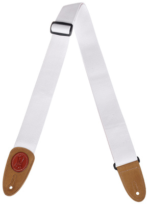 Levys Classic Cotton Strap 2" WHT gitaros diržas  