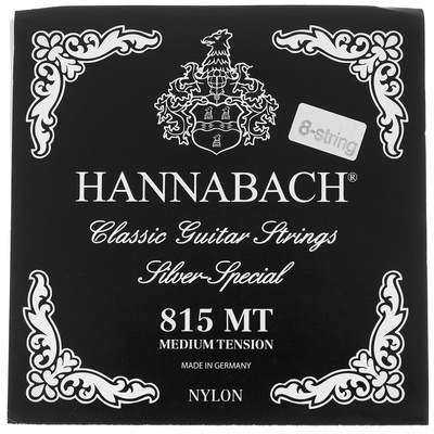 Hannabach 81508 Z MT 8 String ClassicSet klasikinės gitaros stygų rinkinys  