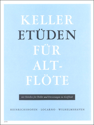 Heinrichshofen Verlag Etüden papildoma literatūra altinei fleitai