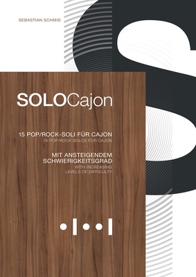 Sebastian Schmid SOLOCajon mušamųjų instrumentų dainų knyga