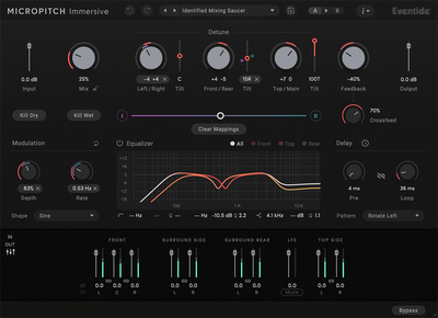 Eventide MicroPitch Immersive garso ir efektų priedai