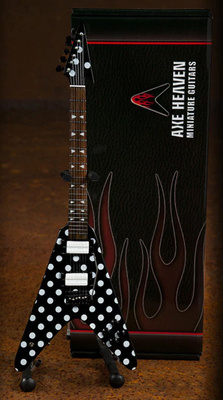 Axe Heaven Randy Rhoads "Harpoon" Polka D miniatiūrinė gitara  