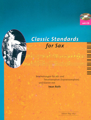 Edition Hug Classic Standards for Sax saksofono natų literatūra