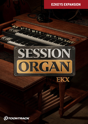 Toontrack EKX Session Organ garsų biblioteka