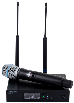 Shure QLXD24/Beta87A H51 bezvadu rokas mikrofona sistēma
