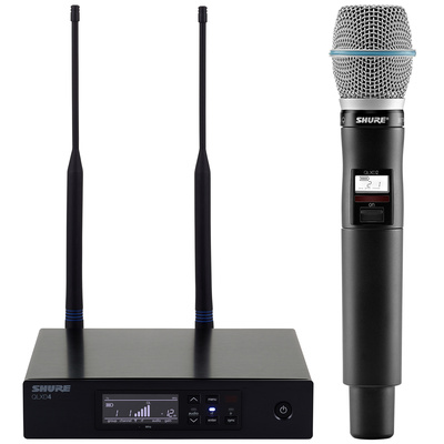 Shure QLXD24/Beta87C G51 belaidis rankinis mikrofonas