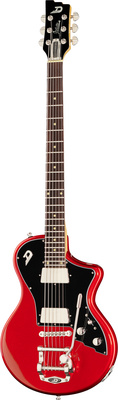Duesenberg Julietta Baritone Catalina Red baritoninė gitara
