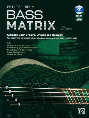 Alfred Music Publishing Bass Matrix anglų kalbos bosinės gitaros literatūra