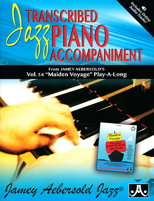 Jamey Aebersold Jazz Piano Voicings Vol.54 džiazo pratimai su fonograma