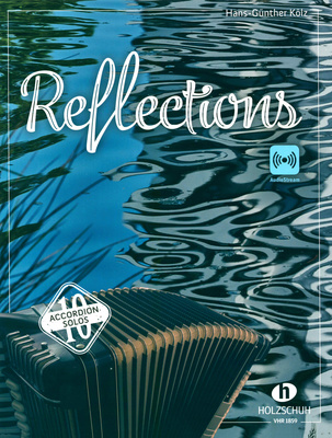 Holzschuh Verlag Reflections akordeono natų knyga