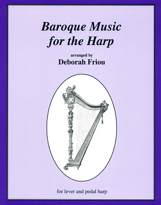 Friou Music Baroque Music for the Harp klasikinė arfos literatūra