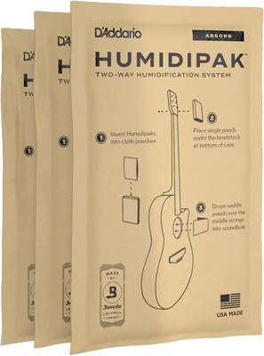 Daddario Replacement 3-Pack PW-HPAP-03 gitarų drėkintuvai 