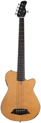 Penkių stygų pusiau akustinės bosinės gitaros