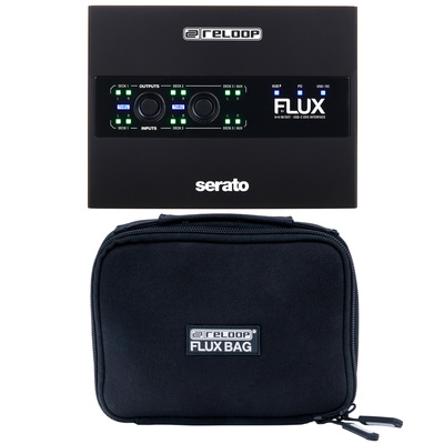 Reloop Flux Bag Bag Bundle USB garso sąsaja