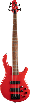 Cort C5 Deluxe Candy Red 5-stygė bosinė gitara