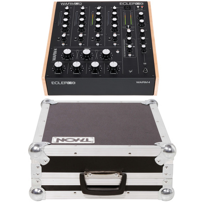 Ecler Warm 4 Case Bundle DJ pultas  