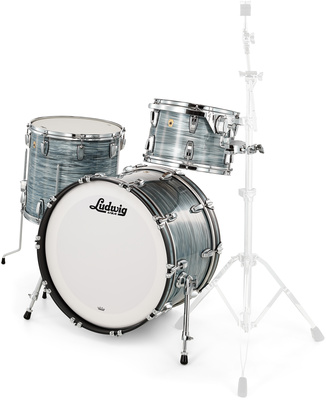 Ludwig Legacy Mahogany Fab Blue Oyst. būgnų korpusų komplektas