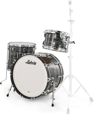 Ludwig Legacy Maple Fab Black Oyster būgnų korpusų komplektas  