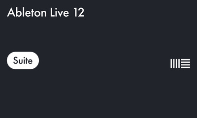 Ableton Live 12 Suite sekos programinė įranga