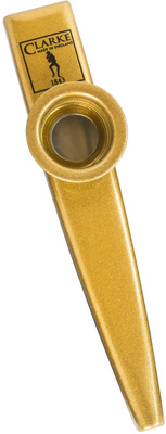 Clarke Tin Kazoo Coated Gold kazoo instrumentas