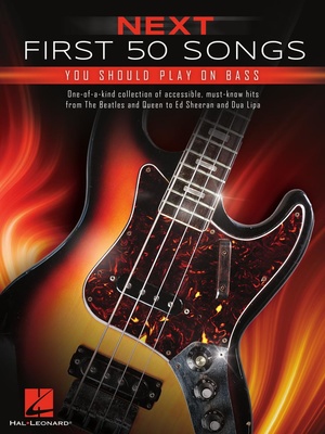 Hal Leonard Next 50 Songs You Should Bass bosinės gitaros tabulatūra